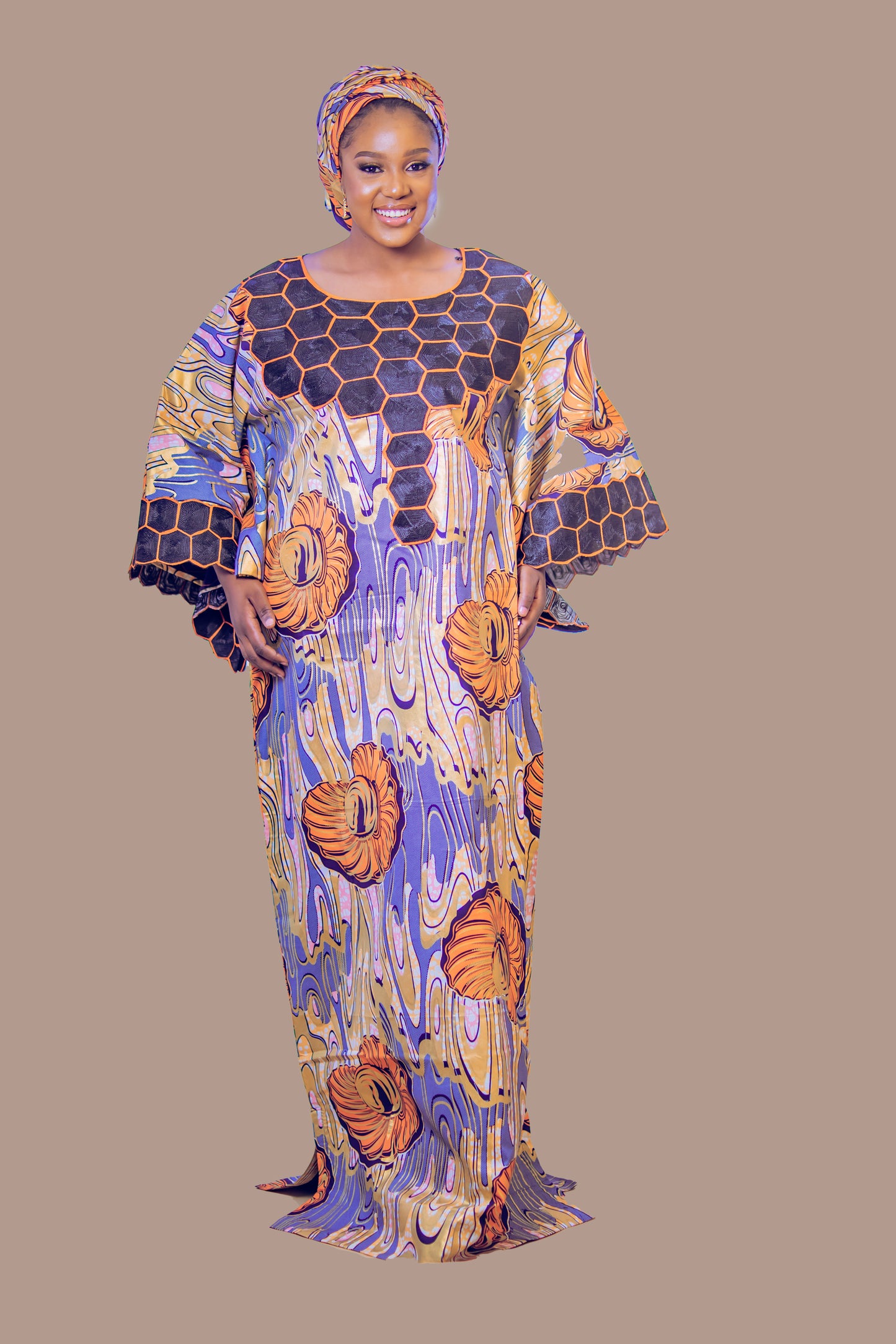 THE DIVINE MWOMAN EMBROIDERED BOUBOU