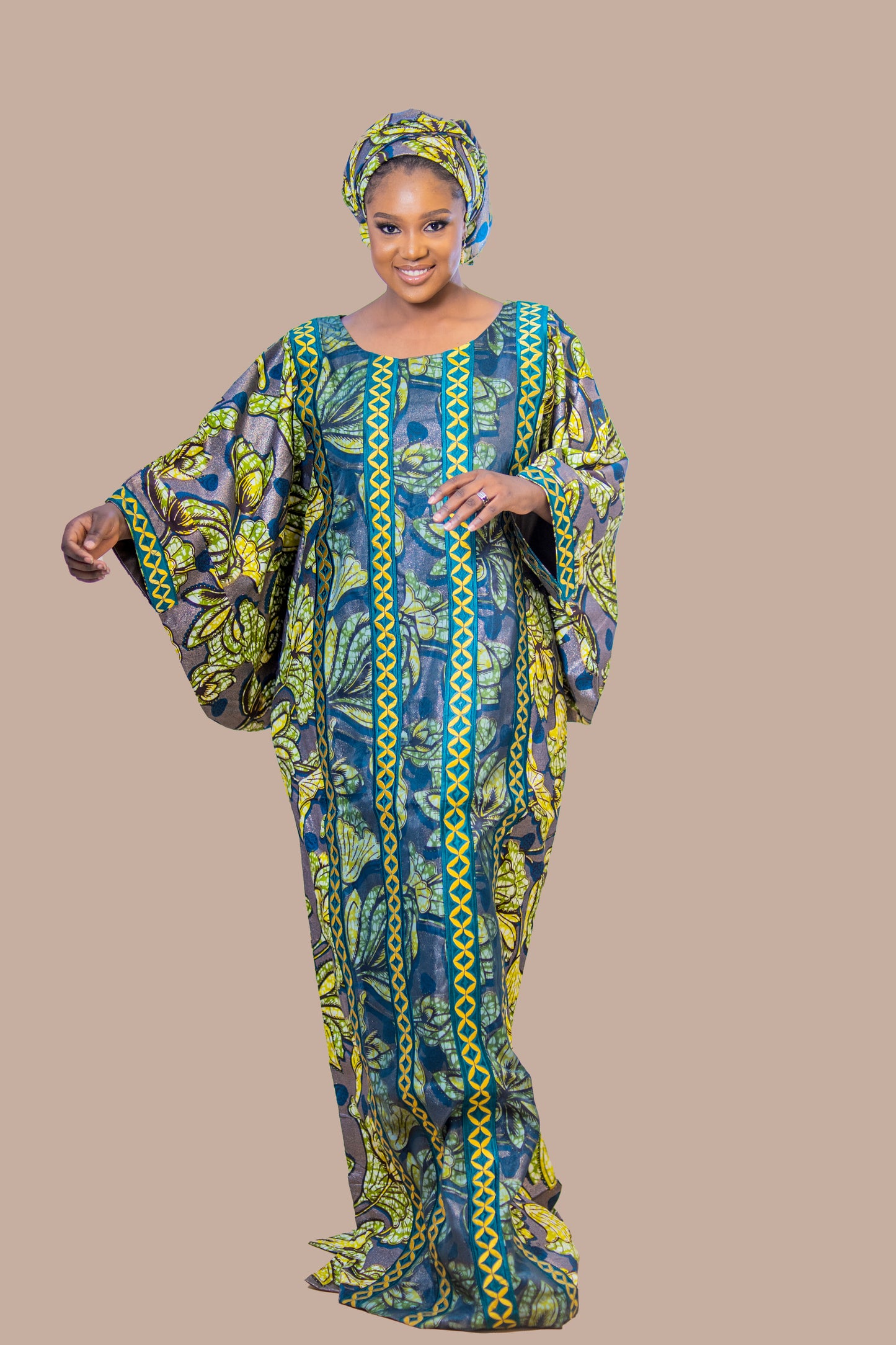 THE DEBI MWOMAN EMBROIDERED BOUBOU
