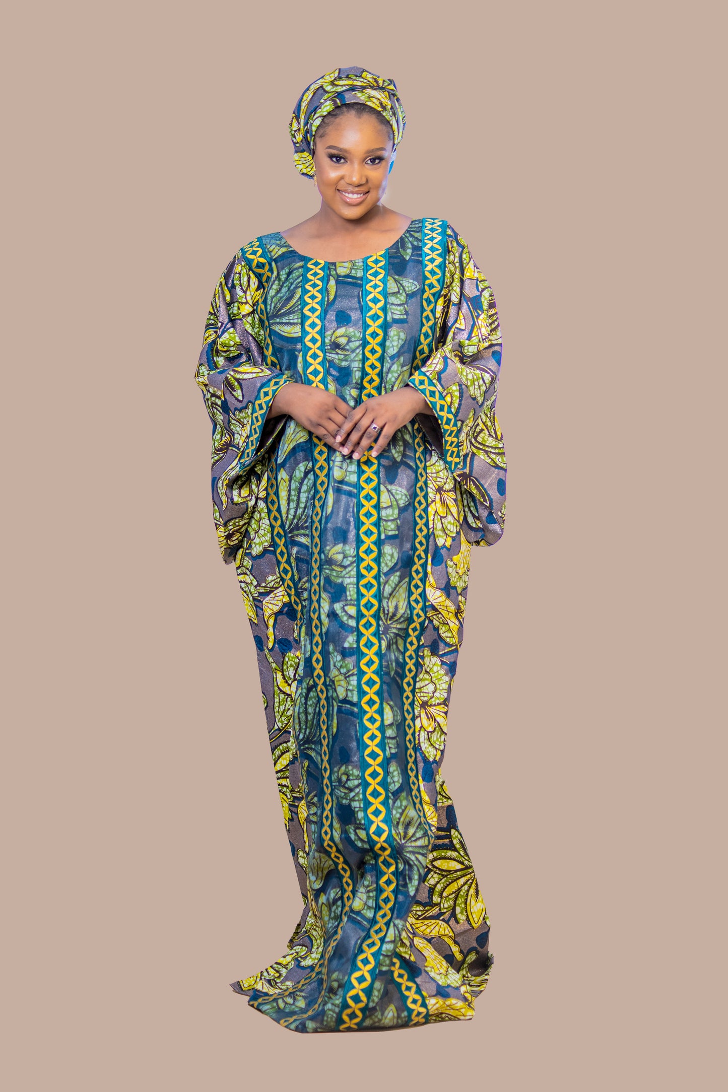 THE DEBI MWOMAN EMBROIDERED BOUBOU