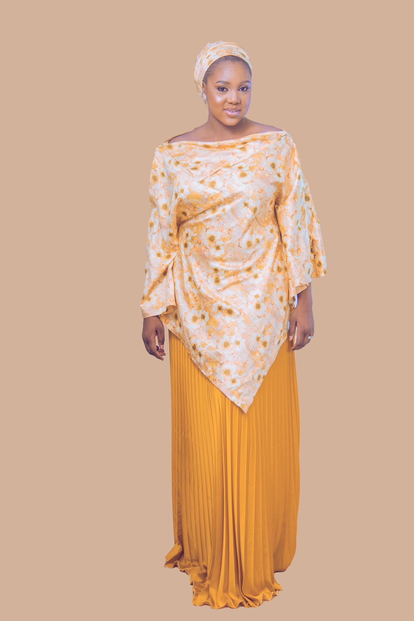 BLISS MWOMAN DRESS MUSTARD YELLOW