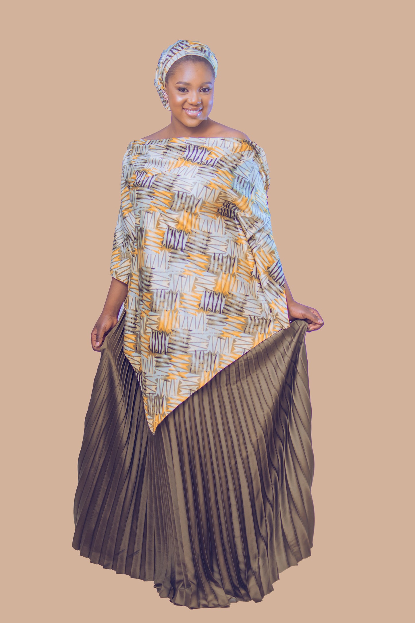 BLISS MWOMAN DRESS ARMY GREEN