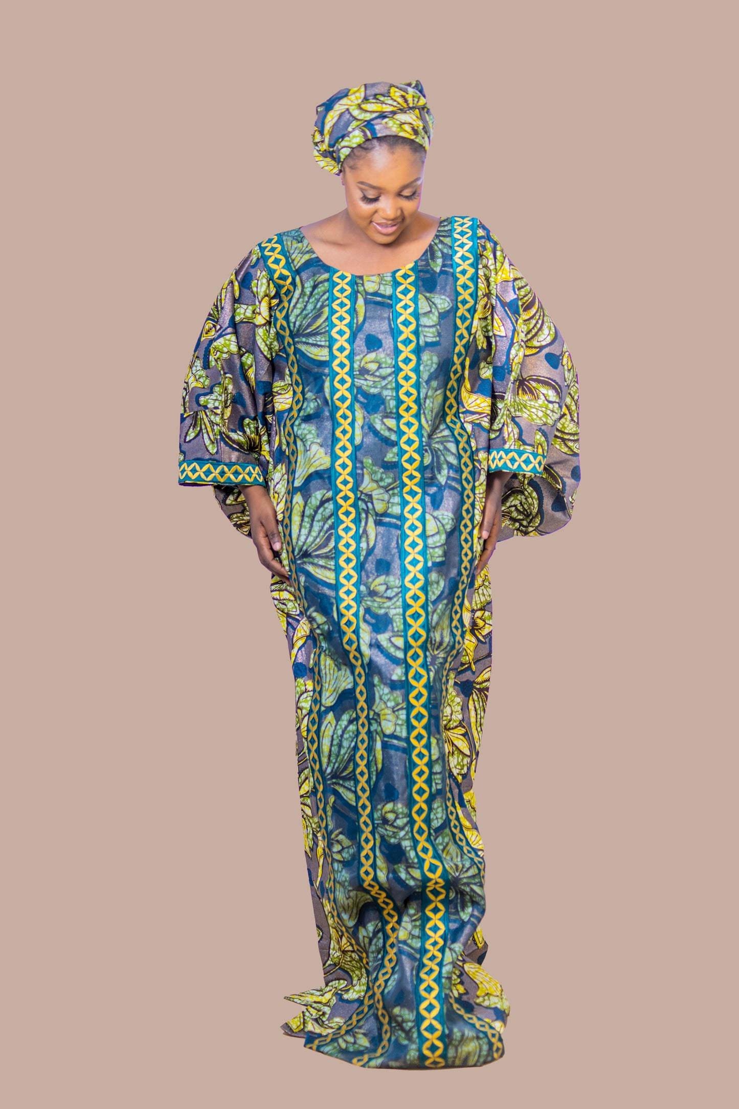 THE DEBI MWOMAN EMBROIDERED BOUBOU